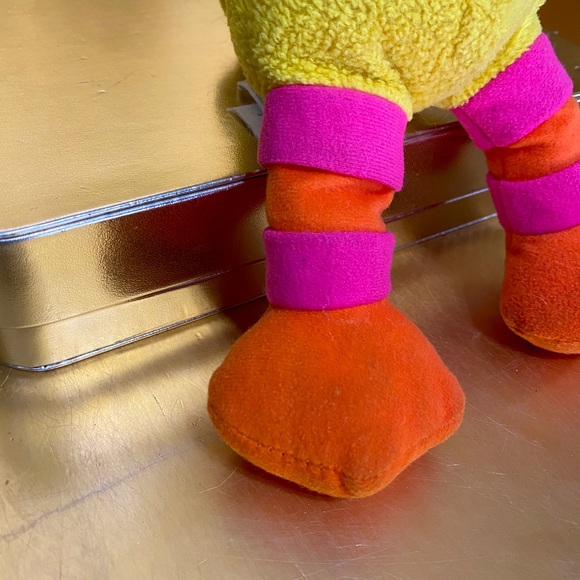 SESAME STREET VTG 1998 MY FIRST PAL BIG BIRD JIM HENSON MUPPET PLUSH TYCO 10” - Picture 12 of 12